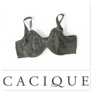 🆕 Cacique modern lace blue Full Coverage Bra size 44DDD (F)